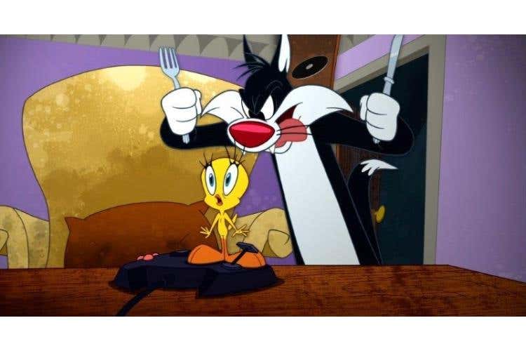 Cibi irraggiungibili - Silvestro vorrebbe papparsi Titti